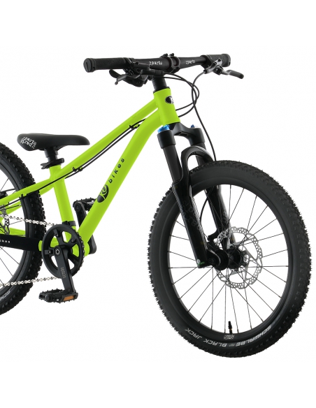 Rower dziecięcy KUbikes 20S MTB DISC Lime zielony