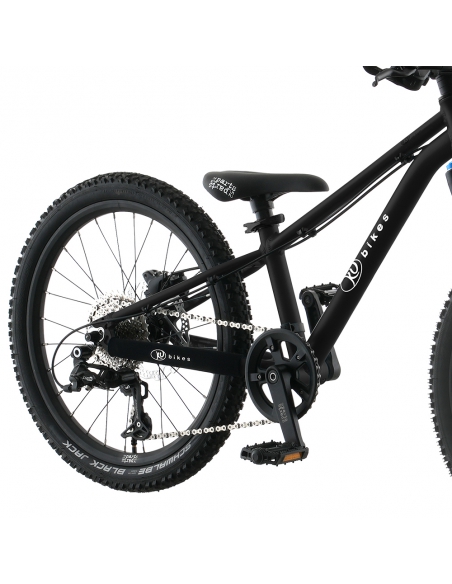 Rower dziecięcy KUbikes 20S MTB DISC Black czarny