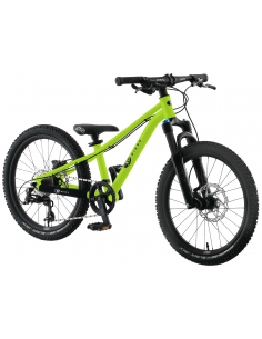 Rower dziecięcy KUbikes 20S MTB DISC Lime zielony