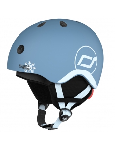 Kask narciarski ScootAndRide Ski Helmet Steel