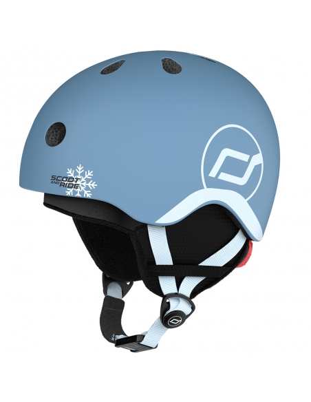 Kask narciarski ScootAndRide Ski Helmet Steel