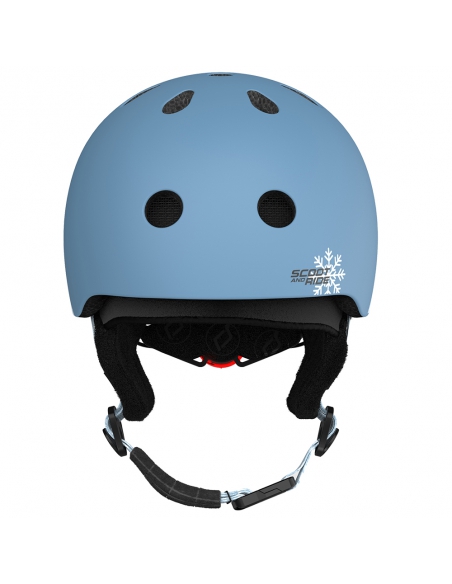 Kask narciarski ScootAndRide Ski Helmet Steel