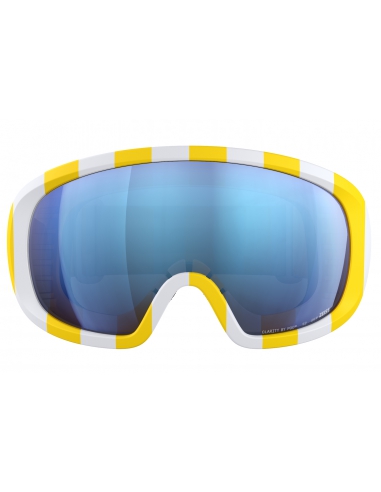 Gogle narciarskie POC FOVEA MID Jaune Blanc/Clarity Highly Intense - Partly Sunny Blue