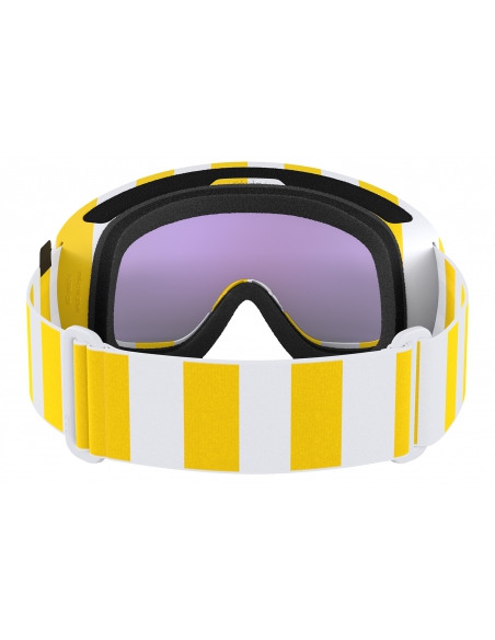 Gogle narciarskie POC FOVEA MID Jaune Blanc/Clarity Highly Intense - Partly Sunny Blue