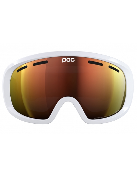 Gogle narciarskie POC FOVEA MID Hydrogen White/Clarity Intense - Partly Sunny Orange