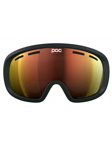 Gogle narciarskie POC FOVEA MID Pargasite Green/Clarity Intense - Partly Sunny Orange