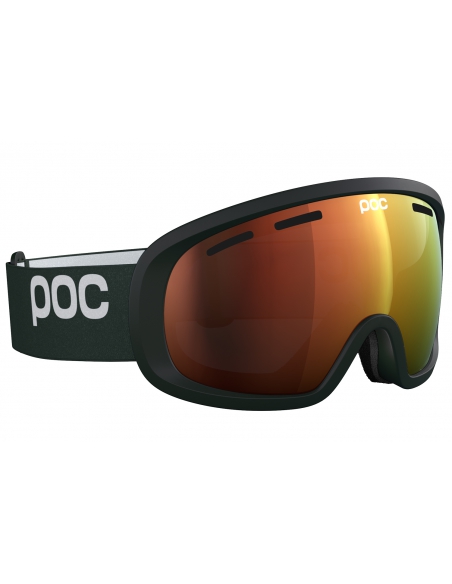 Gogle narciarskie POC FOVEA MID Pargasite Green/Clarity Intense - Partly Sunny Orange