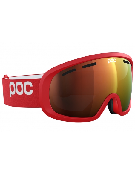 Gogle narciarskie POC FOVEA MID Prismane Red/Clarity Intense - Partly Sunny Orange