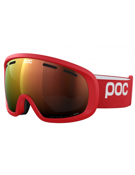 Gogle narciarskie POC FOVEA MID Prismane Red/Clarity Intense - Partly Sunny Orange