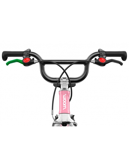 Rower dziecięcy woom 2 GO powder pink (14") różowy