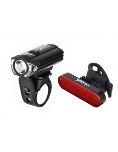 Lampki rowerowe (komplet przód i tył) ProX Lupus II Set