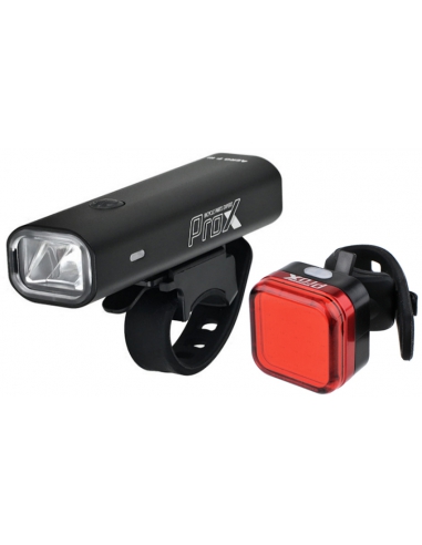 Lampki rowerowe (komplet przód i tył) ProX Aero III Set