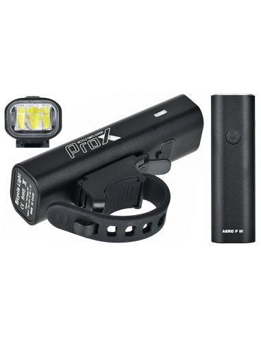 Lampki rowerowe (komplet przód i tył) ProX Aero III Set