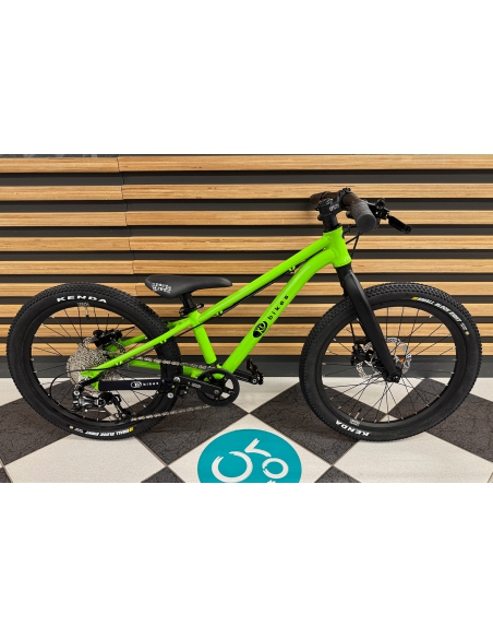 Rower dziecięcy KUbikes 20S NEXT Lime zielony