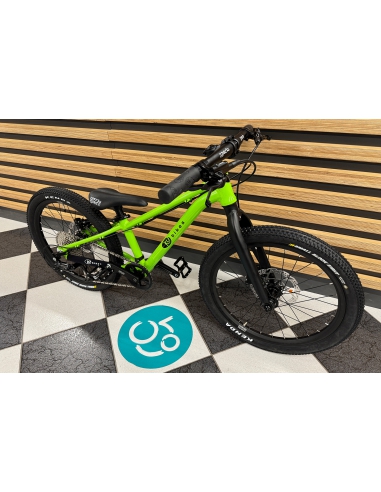 Rower dziecięcy KUbikes 20S NEXT Lime zielony
