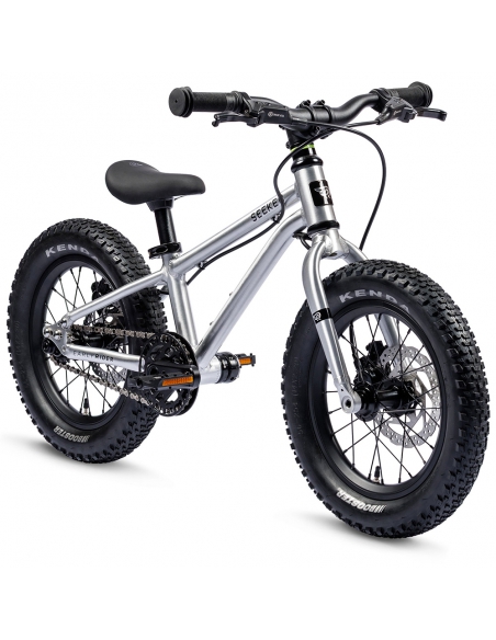 Rower dziecięcy Early Rider Seeker 14" Brushed Aluminium