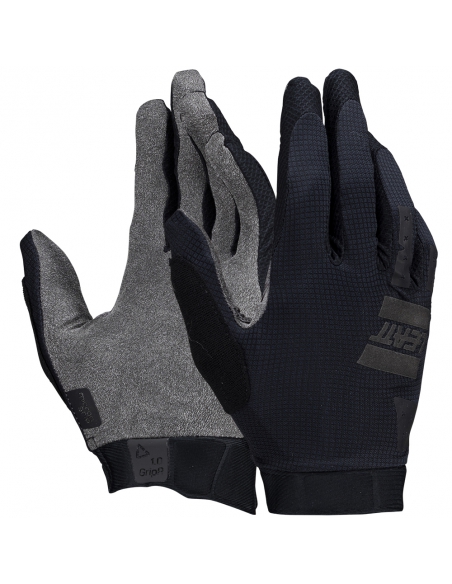 Rękawiczki rowerowe Leatt MTB 1.0 Junior Glove GripR Stealth Black