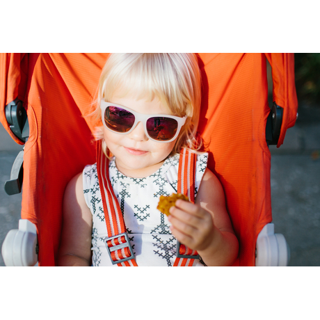 Okulary przeciwsłoneczne dla dzieci Babiators Original Navigator Pink Ice 0-2