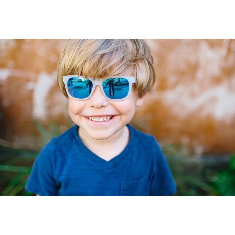 Okulary przeciwsłoneczne dla dzieci Babiators Original Navigator Blue Ice 0-2