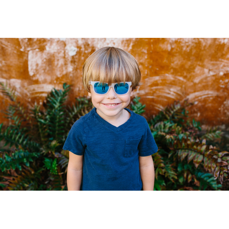 Okulary przeciwsłoneczne dla dzieci Babiators Original Navigator Blue Ice 0-2