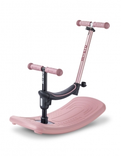 Hulajnoga Bujak Mini Micro Deluxe Rock&Go LED Dusty Rose