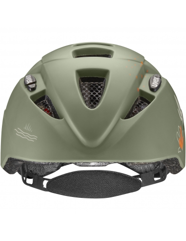 Kask dziecięcy Uvex Kid 2 CC Sage Green Dino Mat