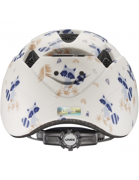 Kask dziecięcy Uvex Kid 2 CC Raccoon Mat