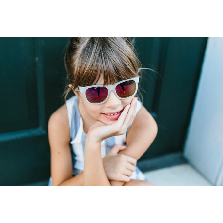 Okulary przeciwsłoneczne dla dzieci Babiators Original Navigator Pink Ice 0-2