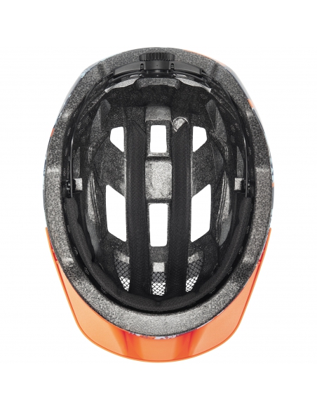 Kask rowerowy Uvex Air Wing 2 Papaya-Bubble Blue