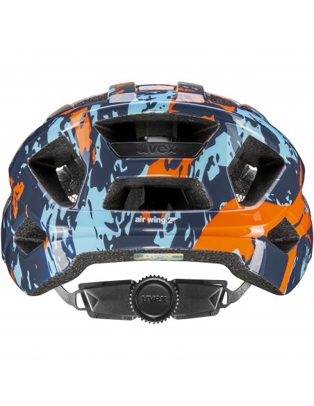 Kask rowerowy Uvex Air Wing 2 Papaya-Bubble Blue