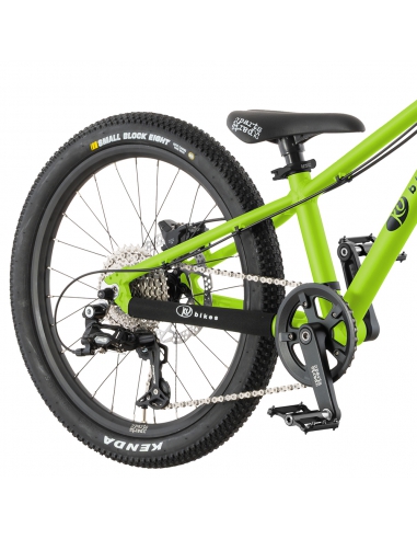 Rower dziecięcy KUbikes 20S NEXT Lime zielony