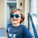 Okulary przeciwsłoneczne dla dzieci Babiators Original Aviator True Blue 0-2