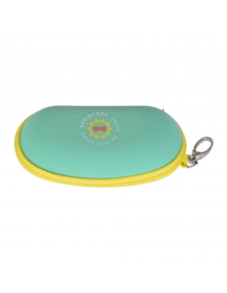 Etui na okulary Babiators Travel Case Aqua and Yellow