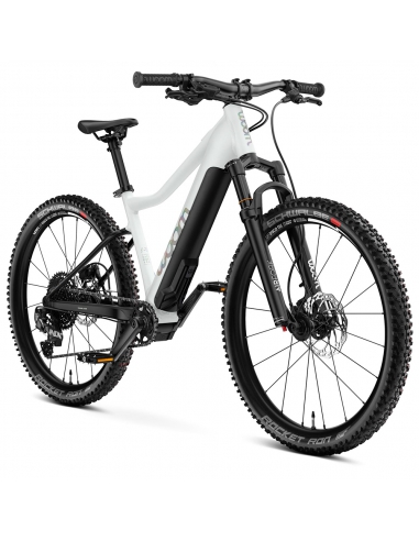 Rower elektryczny MTB woom 5 UP (24") Cirrus Cloud