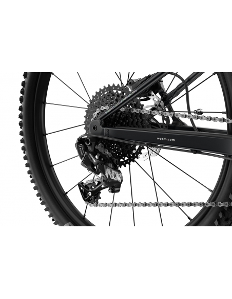 Rower elektryczny MTB woom 5 UP (24") Cirrus Cloud