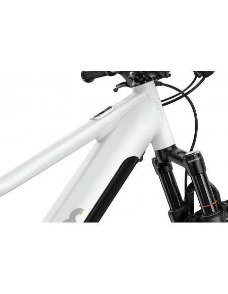 Rower elektryczny MTB woom 5 UP (24") Cirrus Cloud