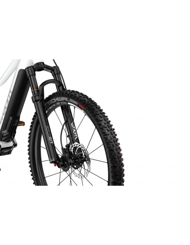 Rower elektryczny MTB woom 5 UP (24") Cirrus Cloud