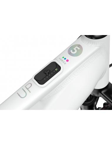 Rower elektryczny MTB woom 5 UP (24") Cirrus Cloud