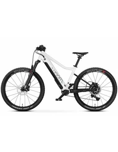 Rower elektryczny MTB woom 5 UP (24") Cirrus Cloud