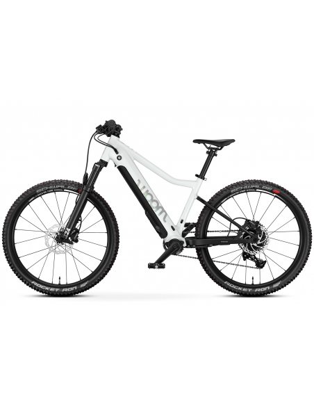 Rower elektryczny MTB woom 5 UP (24") Cirrus Cloud