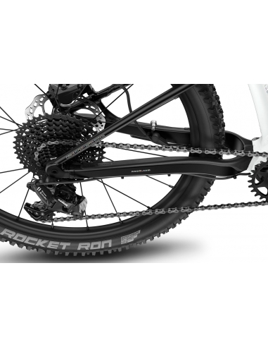 Rower elektryczny MTB woom 6 UP (24") Cirrus Cloud