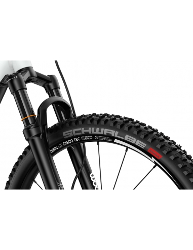 Rower elektryczny MTB woom 6 UP (24") Cirrus Cloud