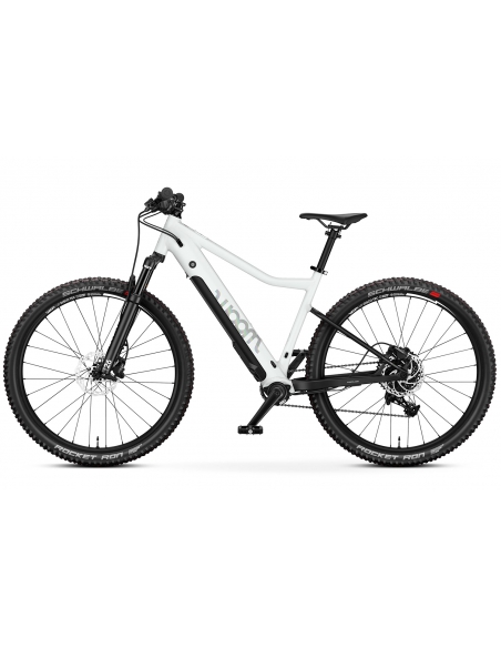 Rower elektryczny MTB woom 6 UP (24") Cirrus Cloud
