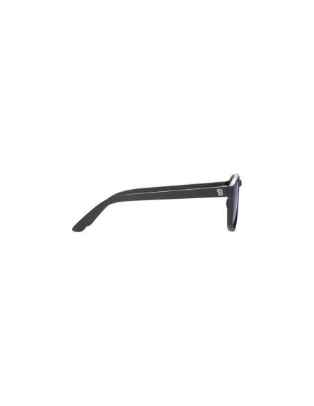 Okulary przeciwsłoneczne dla dzieci Babiators Polaryzacja Keyhole Jet Black 0-2+ (Cobalt Blue Mirrored Lenses)