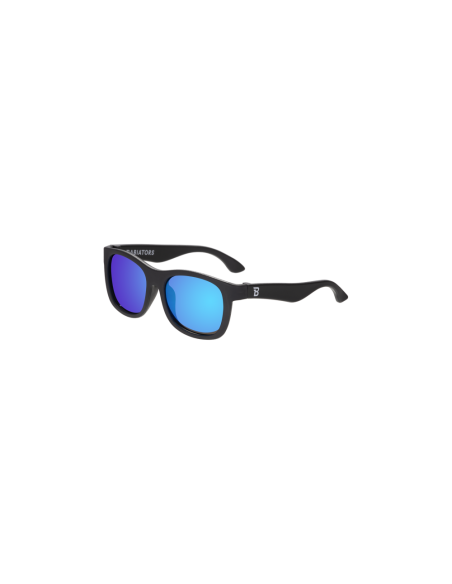 Okulary przeciwsłoneczne dla dzieci Babiators Polaryzacja Navigator Jet Black (Cobalt Mirrored Lenses)