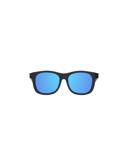 Okulary przeciwsłoneczne dla dzieci Babiators Polaryzacja Navigator Jet Black (Cobalt Mirrored Lenses)