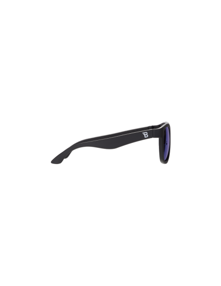Okulary przeciwsłoneczne dla dzieci Babiators Polaryzacja Navigator Jet Black (Cobalt Mirrored Lenses)