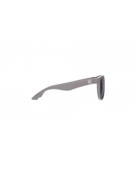 Okulary przeciwsłoneczne dla dzieci Babiators Polaryzacja Navigator Graphite Grey 0-2+ (Green Mirrored Lenses)