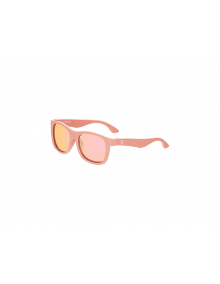 Okulary przeciwsłoneczne dla dzieci Babiators Polaryzacja Navigator Perfectly Papaya 3-5+ (Peach Mirrored Lenses)
