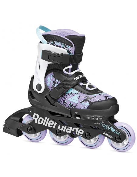 Rolki dziecięce Rollerblade MICROBLADE SL Black/Lavender/Light Blue